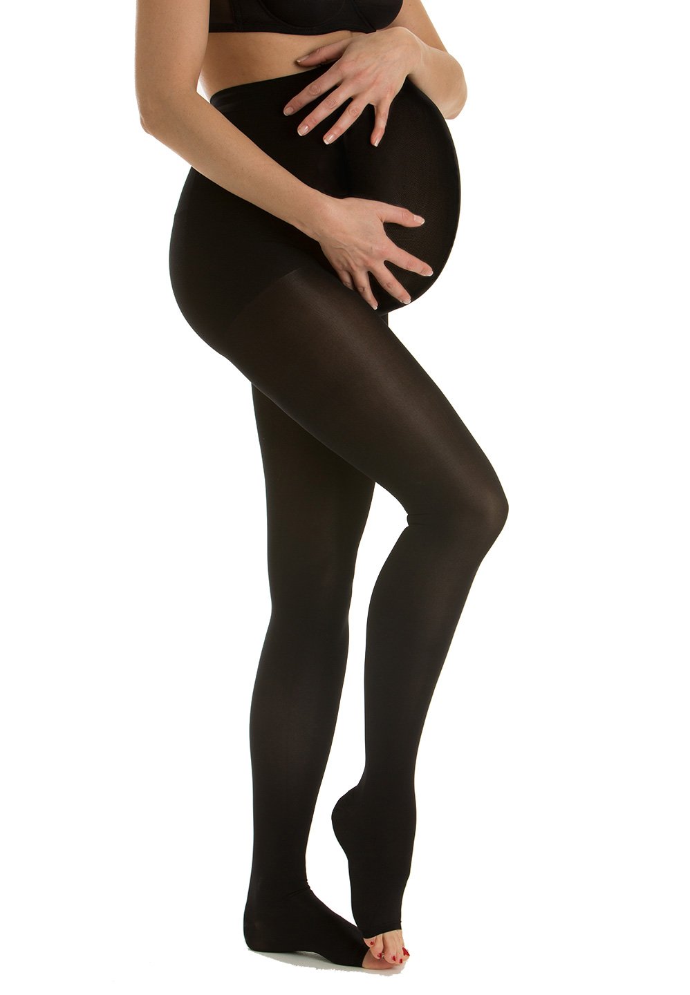 Relaxsan M1190A Collant gravidanza medicali classe 1 - K1 punta aperta microfibra