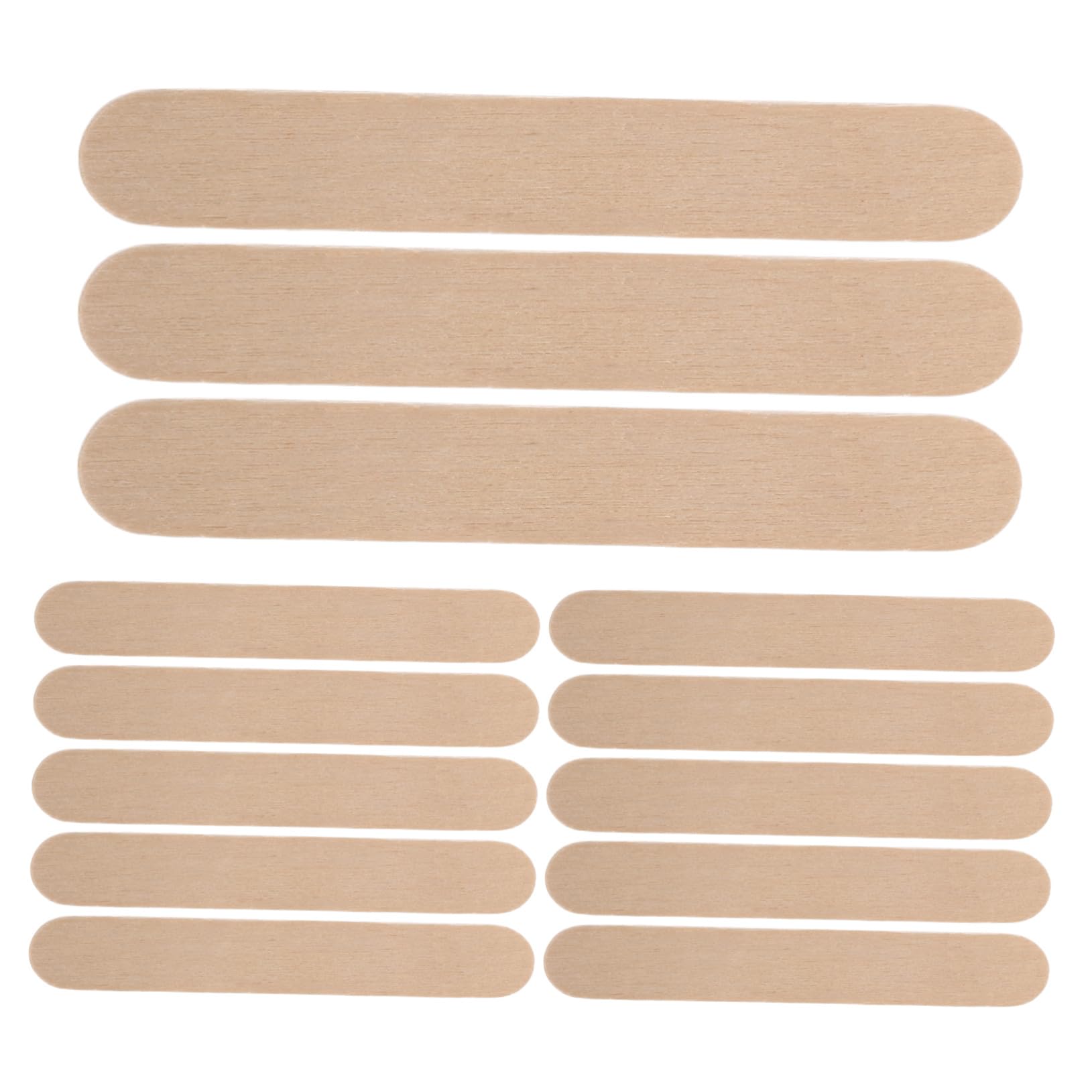 Gatuida 1000piezas Palitos de Madera para Manualidades de Naturales para Proyectos de Arte Manualidades Infantiles y Etiquetas para Plantas de Cera