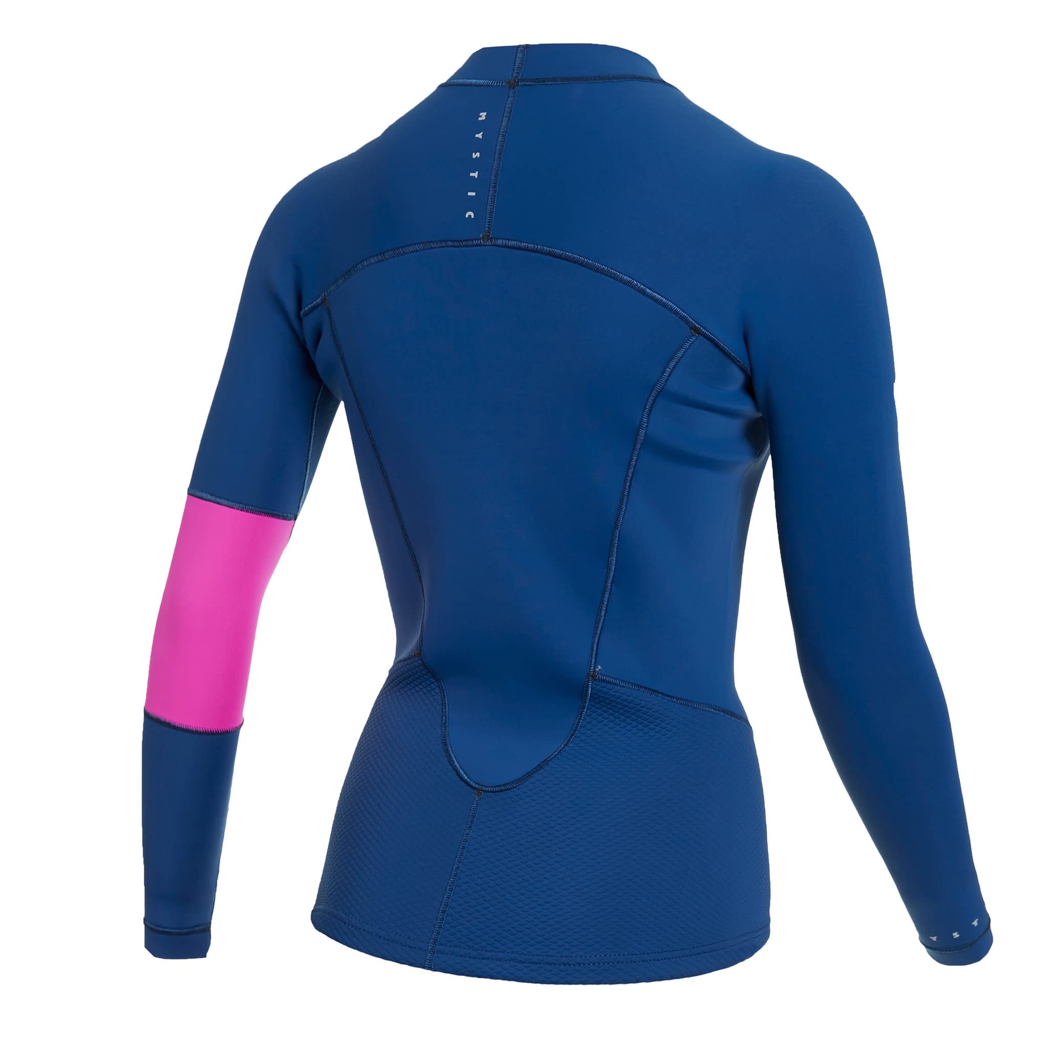 Mystic 2022 Womens Lunar 2 GBS Long Sleeve Vest Neoprene Rashvest - Summer Blue S