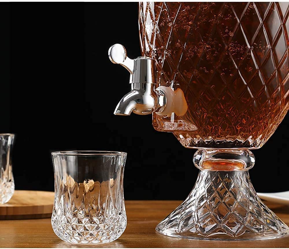 Bierzapfanlage, Getränkezapfanlage Für Bierfässer Mit Leichtgängigem Zapfhahn, Transparent, Für Eiskaffee, Tee, Limonade