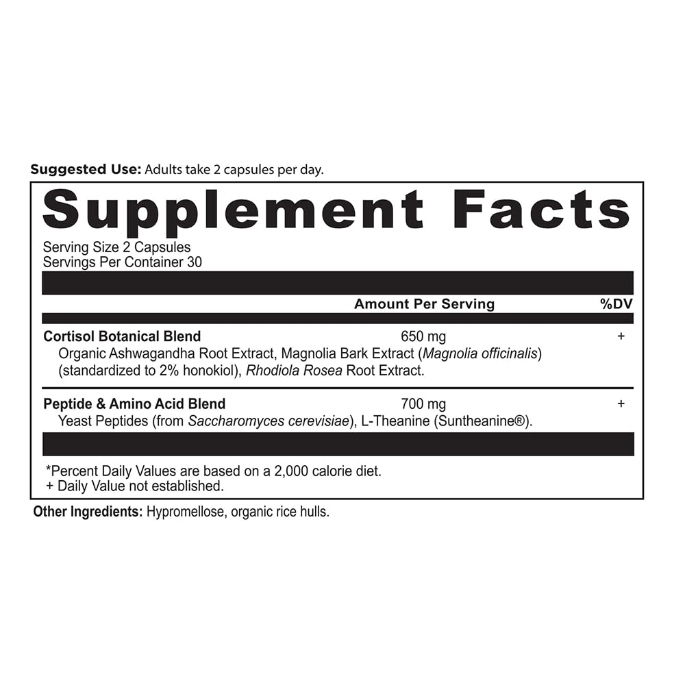 Ancient Nutrition Active Peptides Cortisol Support Capsules — Amazon image 7