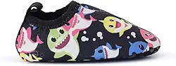 Sapatilha Infantil Bebe Aquática Estilo Meia Ideal Para Rastejar Antiderrapantes, Macias, Calce Fácil para Praia, Piscina, Natação, Surf, Barco, Pesca, Camping, Caminhada, Neoprene
