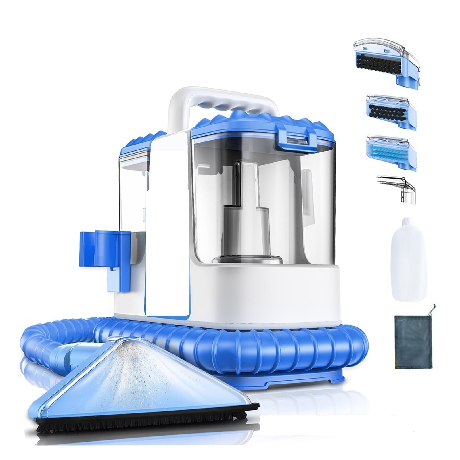 Series Portable Carpet Upholstery Spot Cleaner Machine 25Kpa Power Suction with Versatile Tools for Pets Area Rugs And
