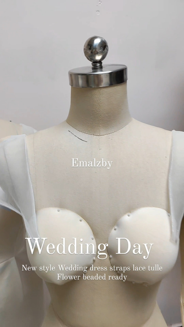 Amazon.com: Wedding Dress Strap lace,beaded,floral, Detachable