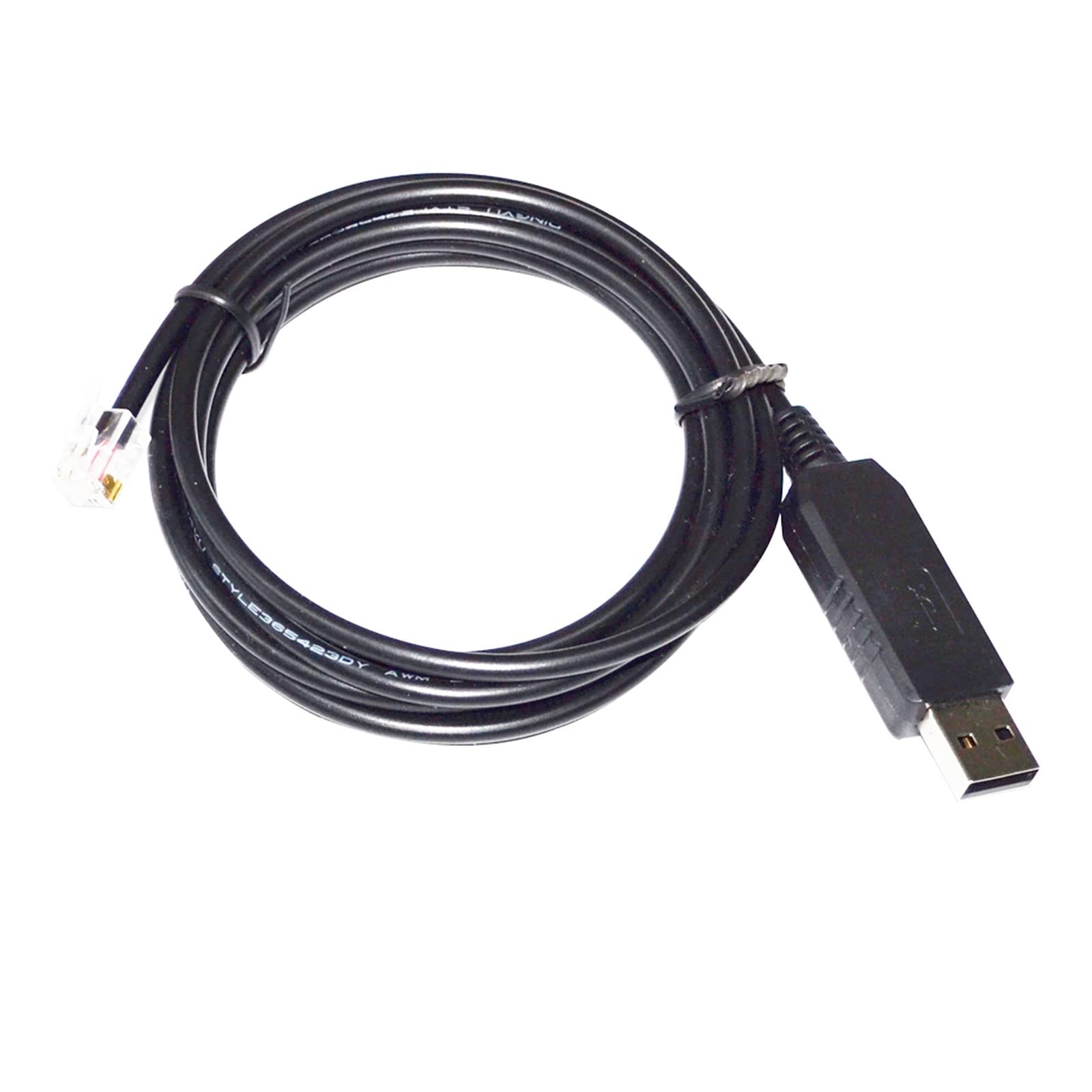 Cavo seriale FT232RL CHIP USB a RS232 RJ11 RJ9 4P4C adatto per PC a NEXSTAR controllo manuale del cavo AVX Mount (1,8 m)