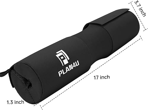 Miniatura 4 de Almohadilla de barra para mujereshombres, almohadilla para sentadillas para peso muerto, prensa de banco, estocadas, soporte de hombro y cuello,