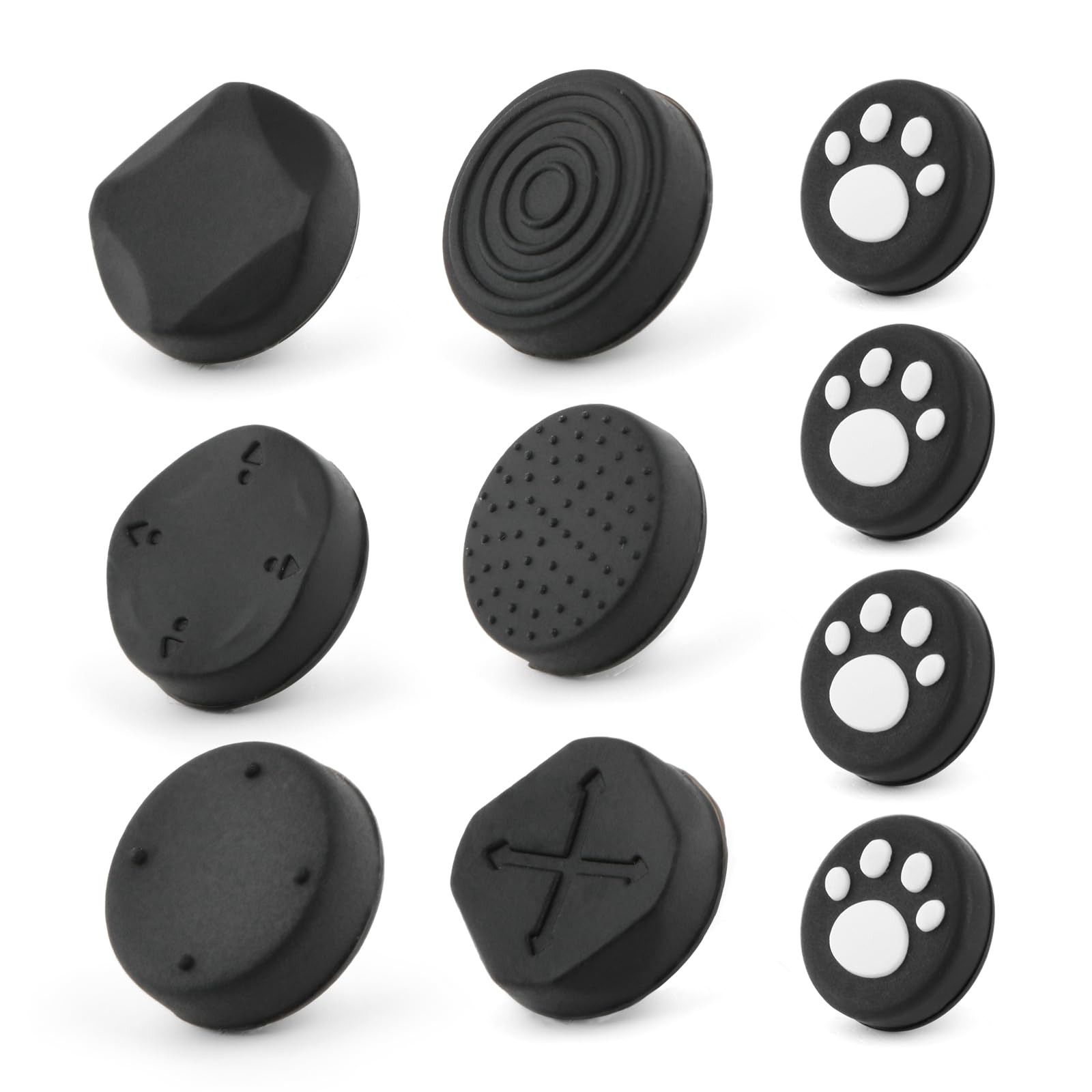 RongZy 6Piezas Joystick Kit de Reparación para PS Vita PSV 2000 2001 Thumbstick Reemplazo de Analógico Joystick Accesorios con Thumb Grips Herramientas Reparación - 2