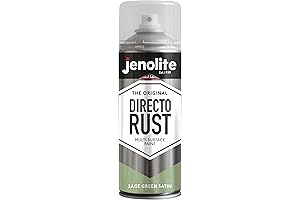 JENOLITE Directorust Satin Spray Paint | SAGE GREEN | 400ml (13.52fl oz) Semi-Gloss Spray Paint