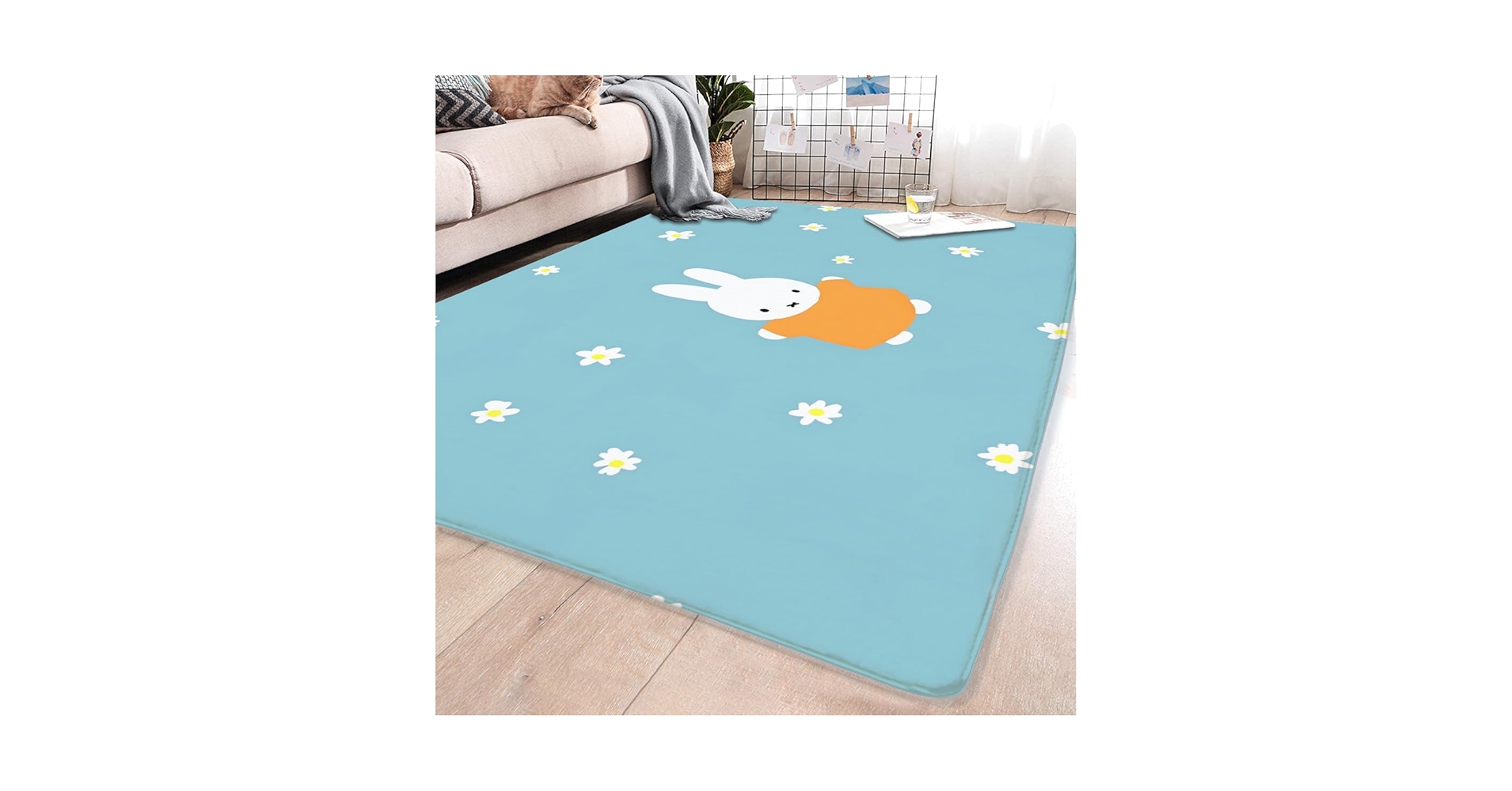 ミッフィー カーペット Amazon｜カーペット ミッフィー ラグ ラグマット 148×200cm 絨毯