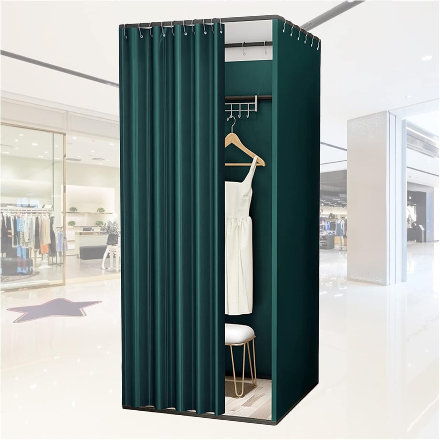 Dortoir et magasin : cabine d'essayage individuelle mobile pour l'intimité
