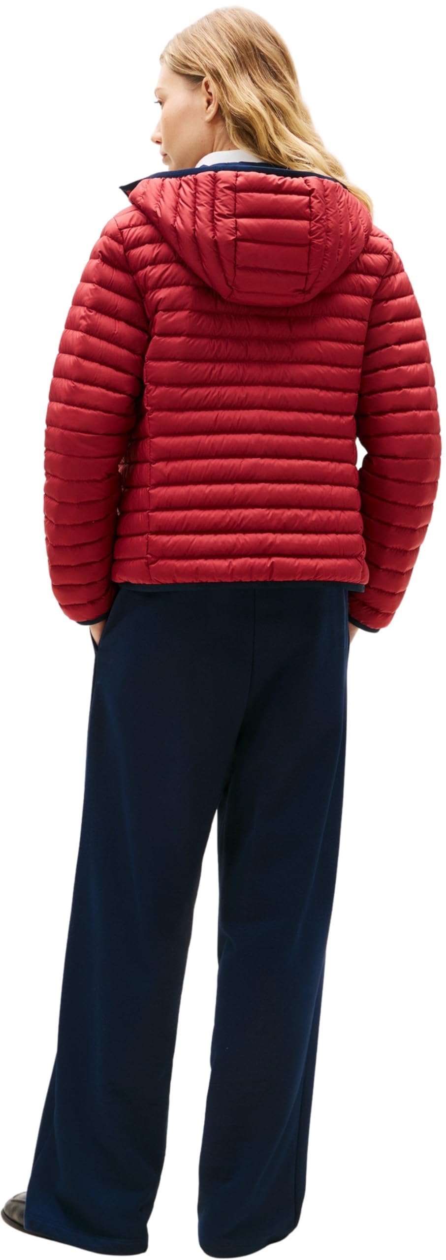 Tommy Hilfiger Stretch Nylon Lw Down Rev Jacket Ww0ww47754 Doudoune Femme (lot de 1)