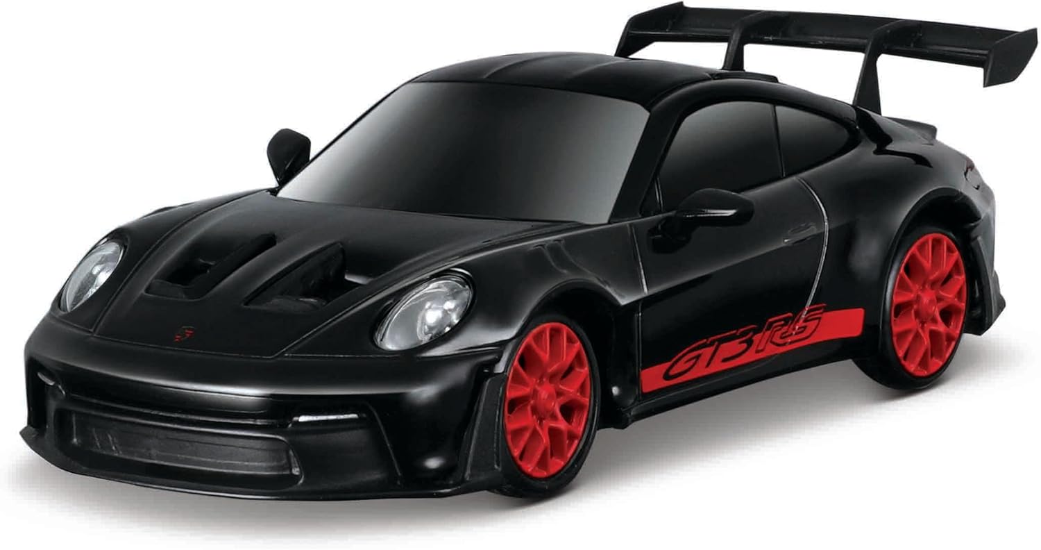 Maisto Tech R/C 1:43 Die-cast Drifters Porsche 911 GT3 RS, Black Remote Control Vehicle