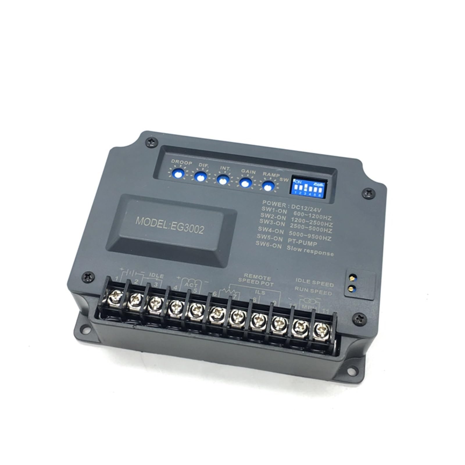 Generator Speed Control Unidad de Control de Velocidad del Motor, Controlador electrónico del gobernador del generador diésel EG3002