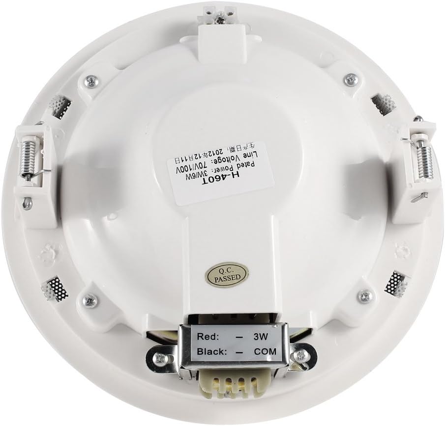 Metal Housing Wall Ceiling Mountable PA System Audio Speaker 17cm 6.7"