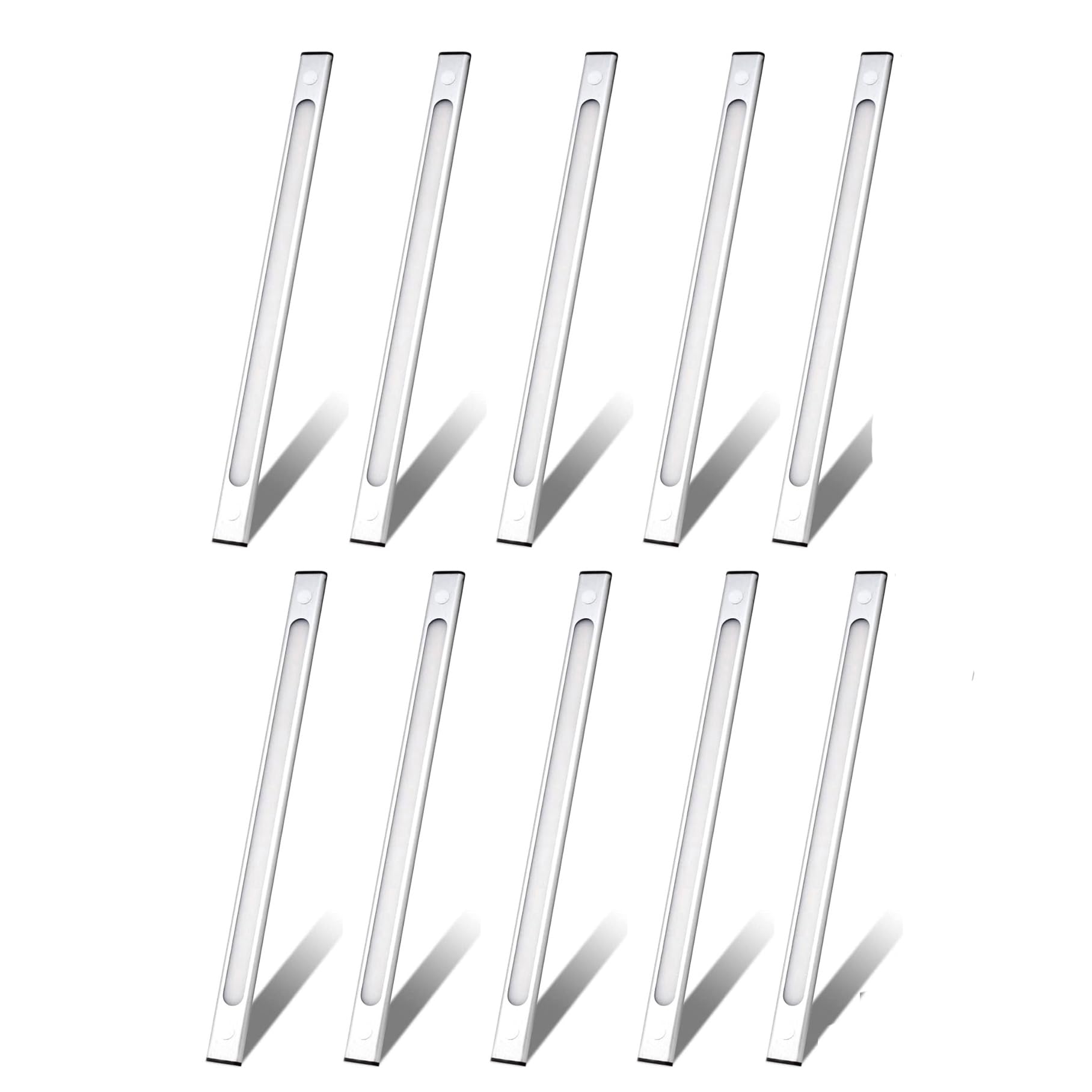 LED Profile Light for Cabinet, Under Counter, Kitchen, Wardrobe White Color Ideal to use for Living Rooms, bedrooms, Kitchen (Pack of 10) (Warm White, 2Foot, 8Watt)-image-39