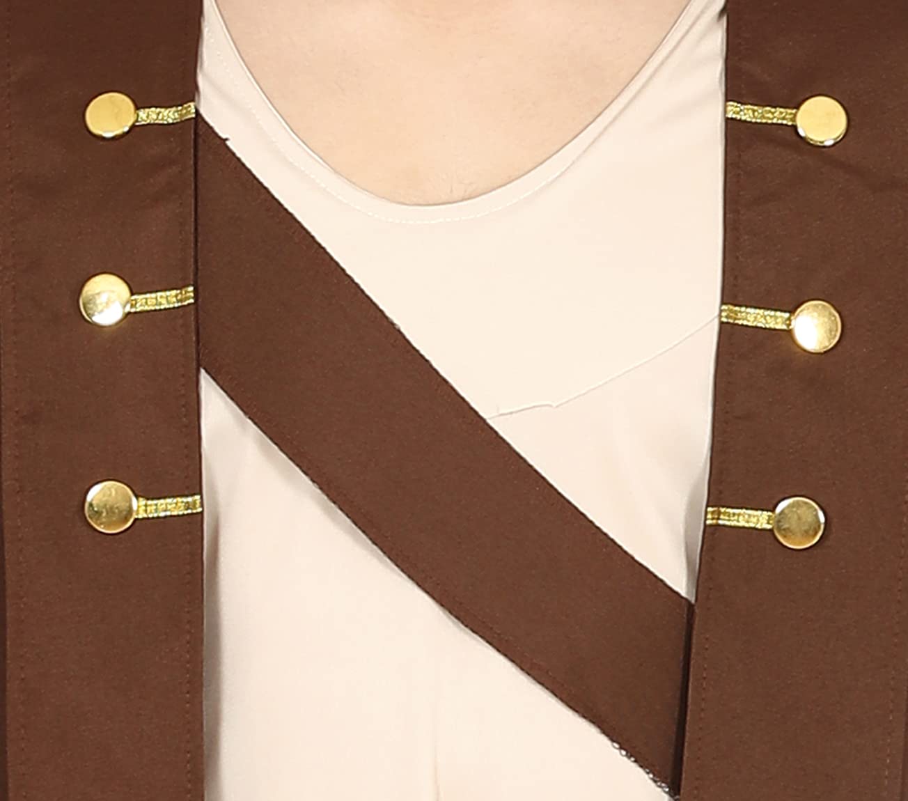 FIESTAS GUIRCA | Costume Capitán Pirata - Chemise, Veste, Ceinture, Pantalon et Chapeau - Costumes de Corsaire pour Halloween, Carnaval et Fêtes de Pirates - Homme et Adolescent