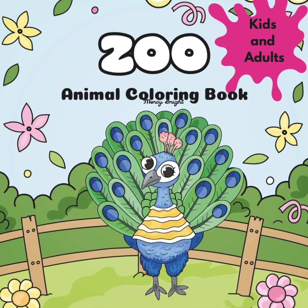 Zoo: Animal Coloring Book