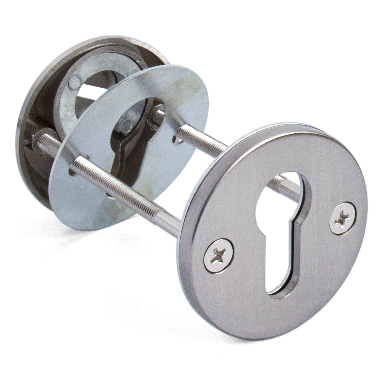 APECS - Roseta protectora para puertas exteriores y puertas interiores (1 par)