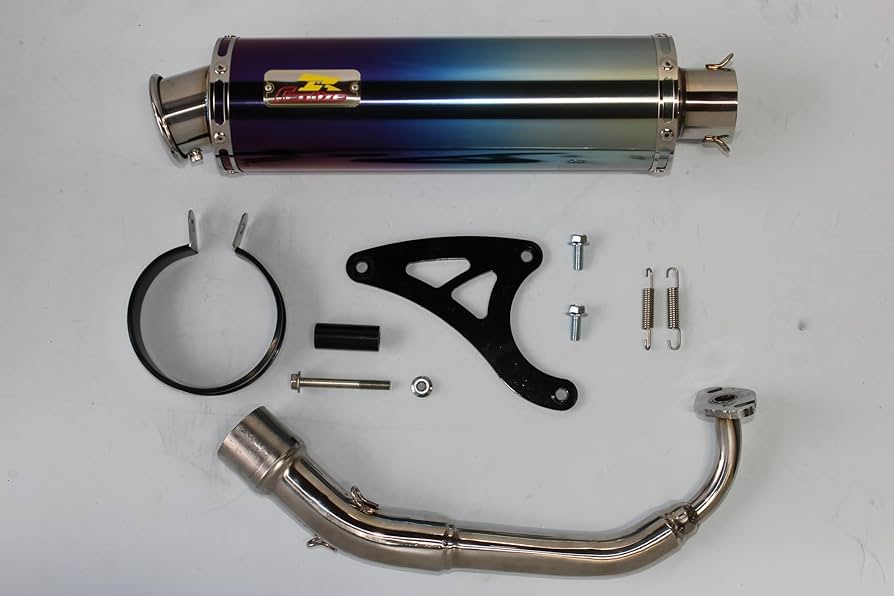 Amazon | Realize ジョグ バイクマフラー 2BH-AY01 22Racing Ti