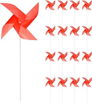 Amazon.co.jp: uxcell 庭や庭園用の風車25個セット 15
