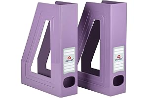 Acrimet Plastic Magazine File Holder: Keep Your Workspace Organized and Clutter-Free