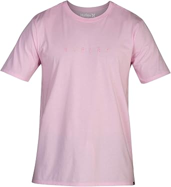 Hurley Mens Bnz Blended Tee, Pink Gaze 