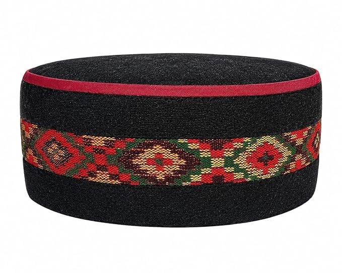 M i Y A ™ – Himachali Cap for Men | Traditional Kullu Wool Topi | Heavy Winter Pahadi Cap | Handloom Himachal Hat for Men & Women | Ethnic Multicolor Topi-picture-41