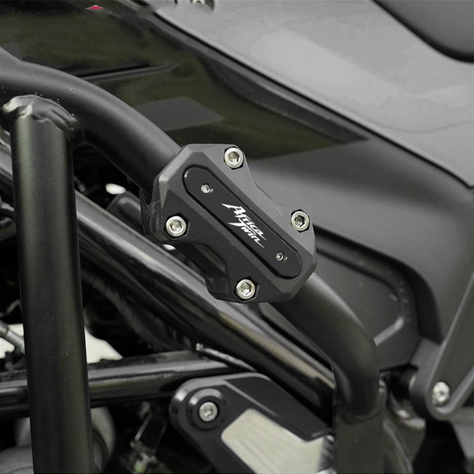Moto Crash Bar Protecteur Bloc Pare-Chocs – Pour Africa Twin CRF1100L / NT1100, ABS + Aluminium Noir