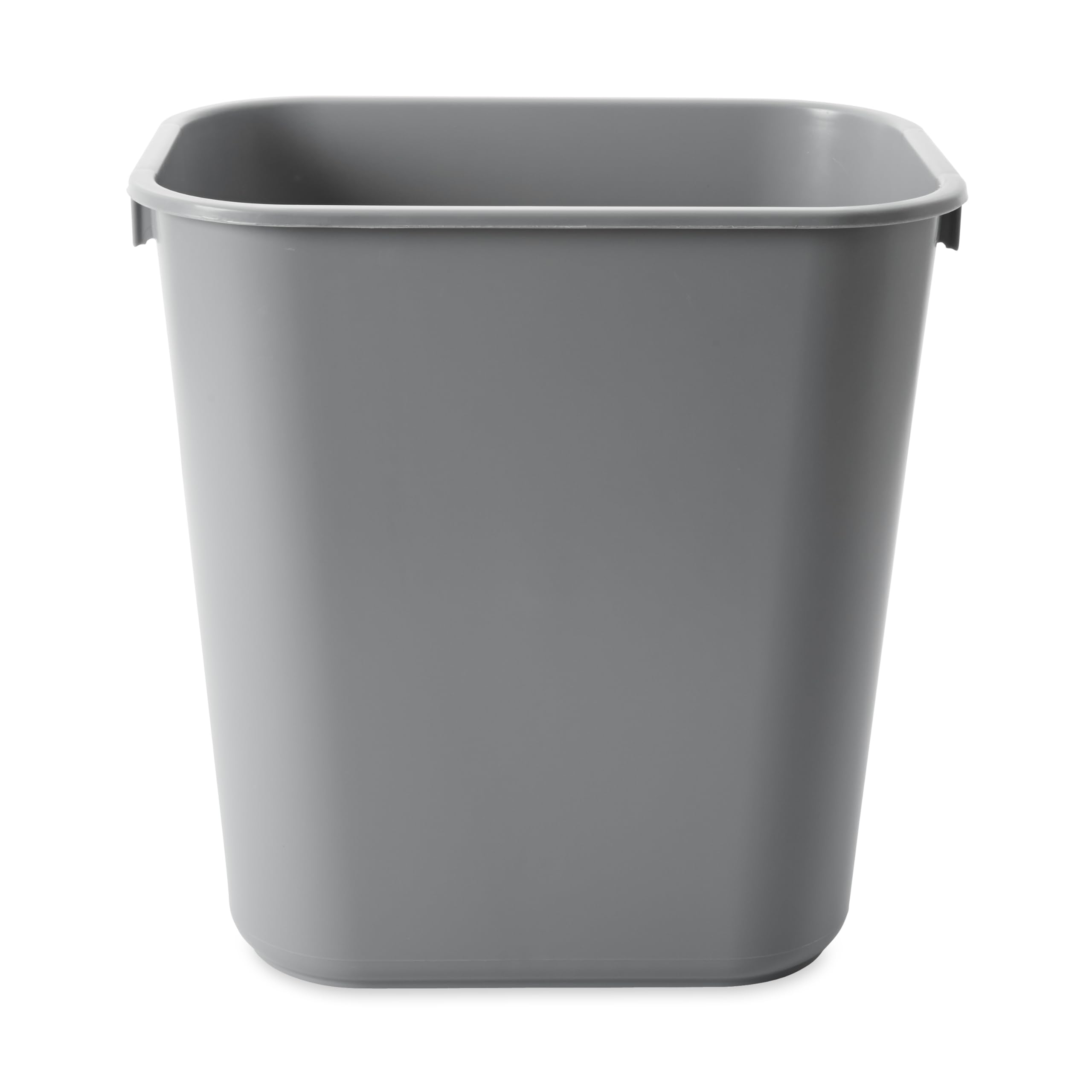 Rubbermaid Commercial Products Commercial 13-5/8 cala LLDPE prostokątny Small Deskside Trash Can - Grey
