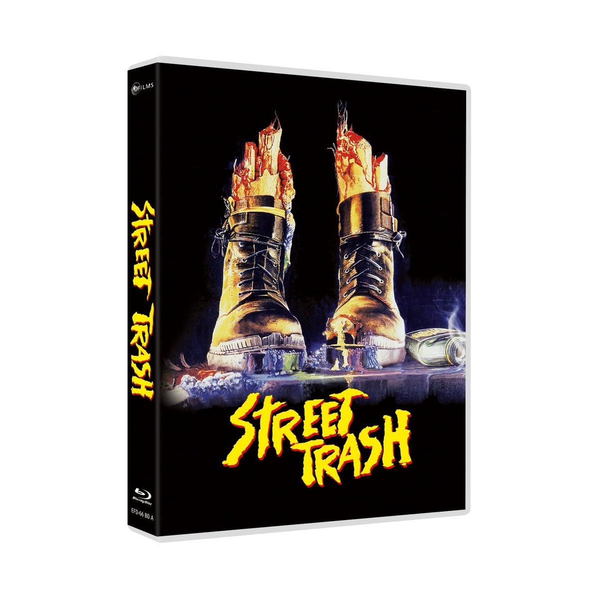 Street Trash Cover A Alemania Blu-ray de culto y cine gore underground