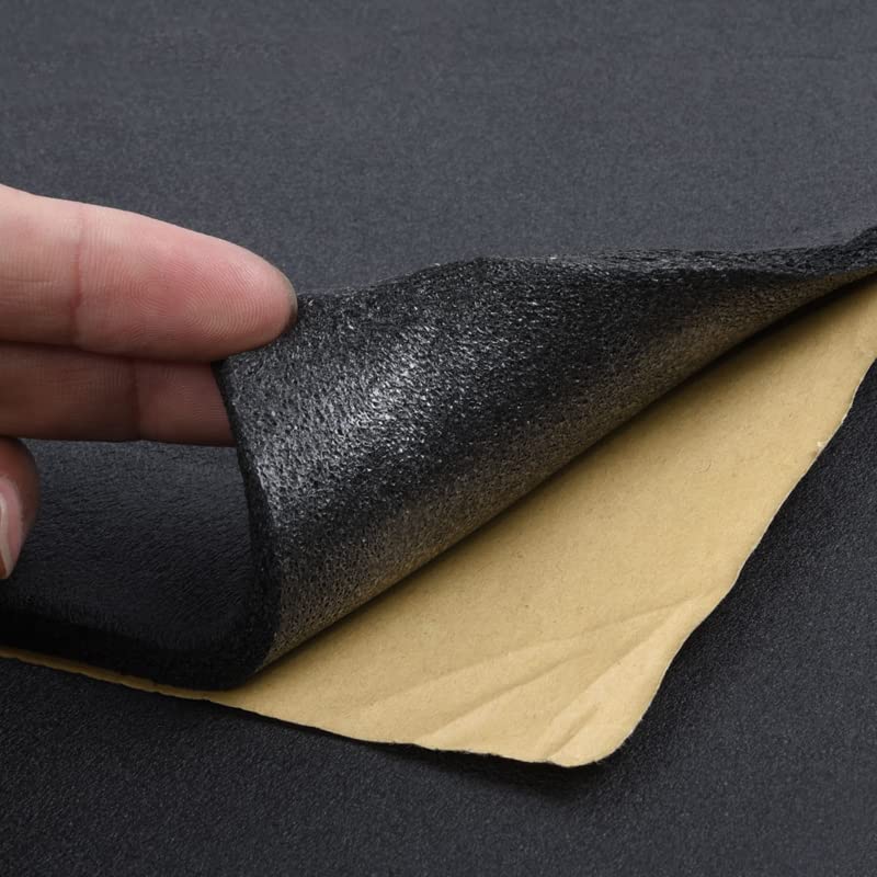 DäMmmatte Auto 100 * 50cm 3/6/10/20mm Car Sound Deadener Mat Noise Proof Bonnet Insulation Deadening Engine Firewall Heat Foam Cotton Sticker Isolierung FüR Autos (Color : 50x100cm 20mm)