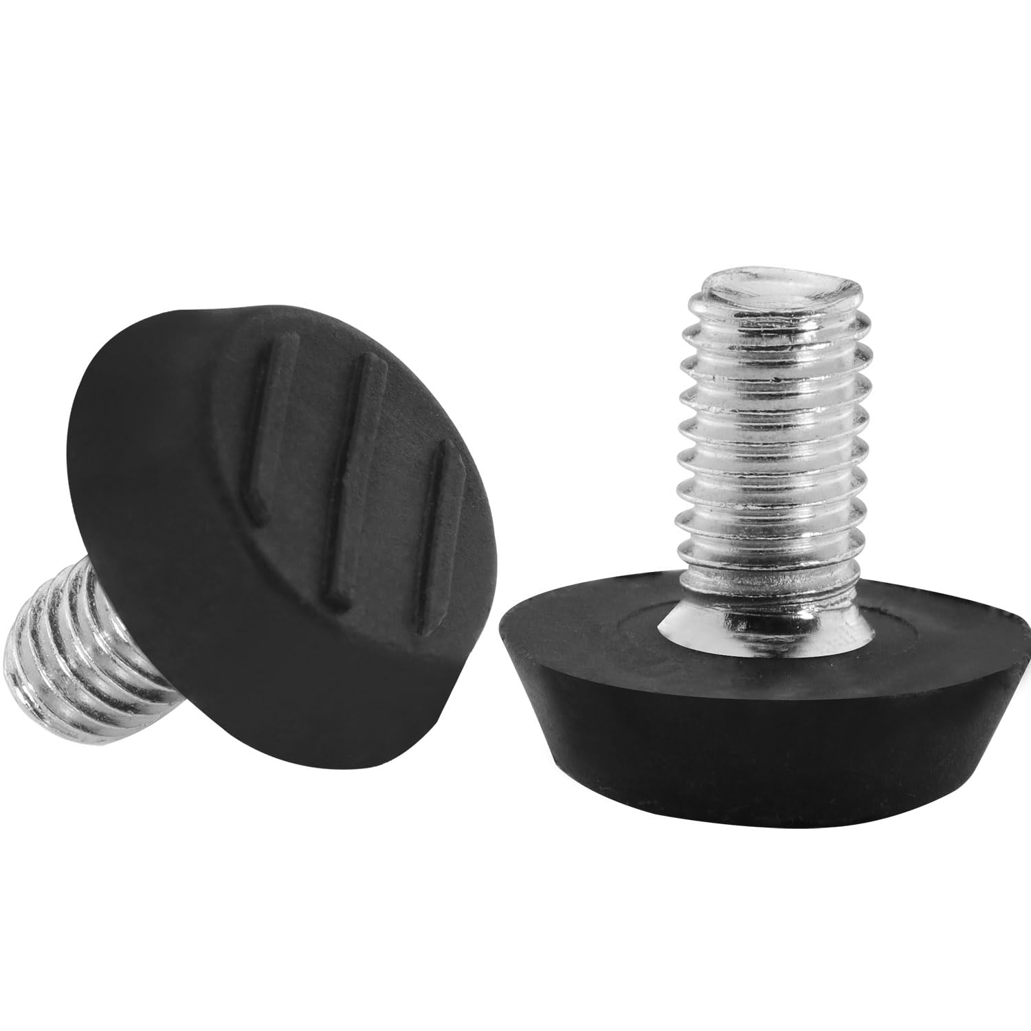 DGHAOP Lot De 4 Pieds De Rechange Pour Chaise De Camping Avec Vis De Montage, Pieds De Réparation En Plastique Pour Tabouret De Chaise Pliable