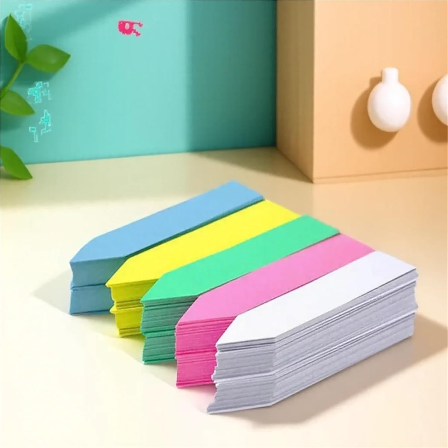 150pcs Waterproof PVC Plant Label Markers for Garden Plants Classification Sorting Sign Tags Nursery Labels(Pink)