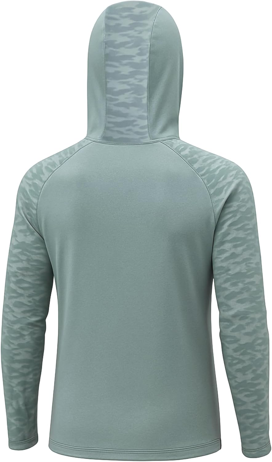 Permethrin Insect Repellent Mens Athletic Hoodies Long Sleeve Fishing Shirts SPF 50+ UV Sun Shirt Protection Rash Guard - Image 7