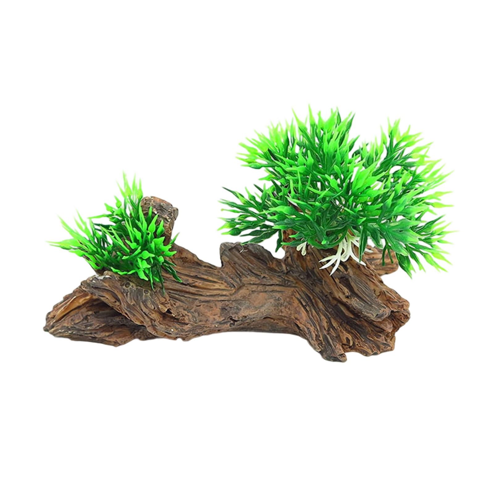 NEWFT Natural Lookings Artificial Aquariums Decoration Resin Fish Habitats Hideouts Place for Fishtanks Landscape