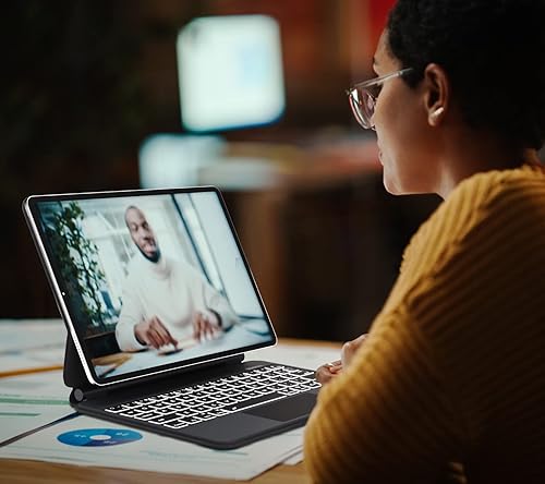 Miniatura 7 de Teclado mágico para iPad Pro 11 iPad Air 54 generación 2022 2020 de 109 pulgadas ultra delgado retroiluminado trackpad - Funda para iPad Pro de 11