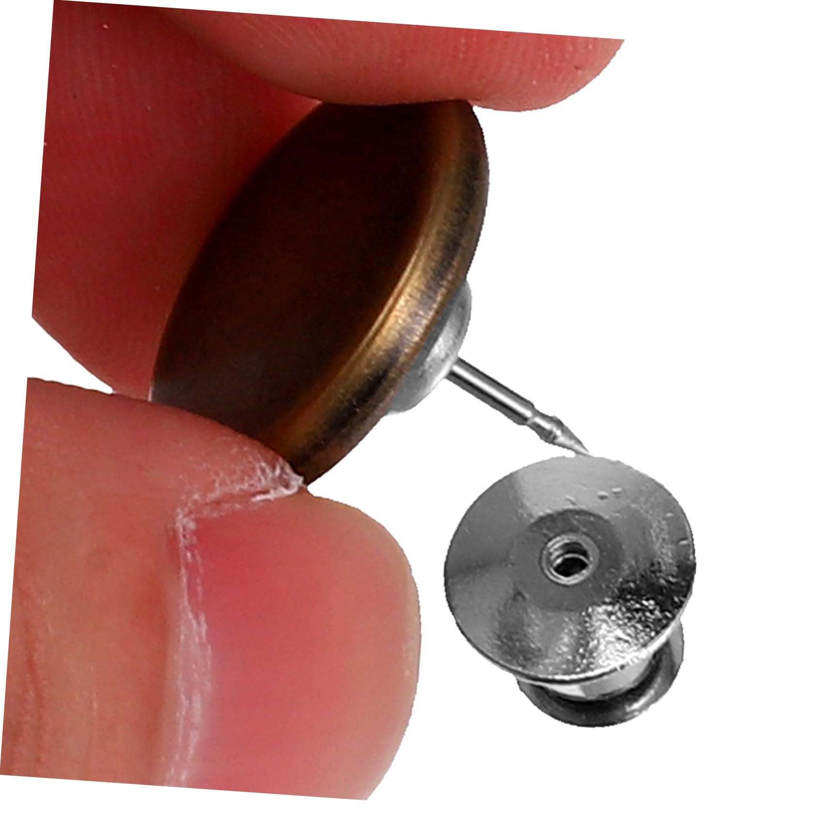 OSALADI 5 Set Bottoni in Metallo Assortito Cucire Bottoni A Pressione Estensori Per Bottoni Per Jeans Pulsante Bottone Per Jeans Sostituzione Del Bottone Dei Pantaloni Lega 15 Pezzi * 5