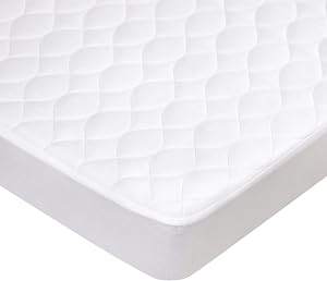American Baby Company Waterproof Fitted Mini Crib Mattress Protector 38" x 24" - Quilted, Noiseless, Soft & Breathable Pack n Play and Mini Crib Mattress Cover | Quilted, Noiseless, Ultra-Soft & Breathable Pack n Play and Mini Crib Mattress Cover