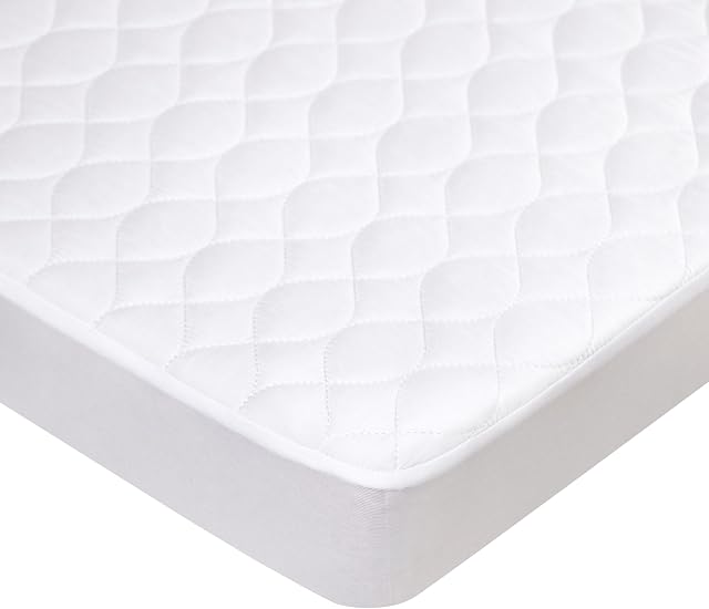 American Baby Company Waterproof Fitted Mini Crib Mattress Protector 38" x 24" - Quilted, Noiseless, Soft & Breathable Pack n Play and Mini Crib Mattress Cover | Quilted, Noiseless, Ultra-Soft & Breathable Pack n Play and Mini Crib Mattress Cover