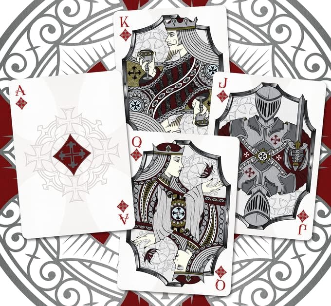 Miniatura 5 de Cartas de juego naturales Stronghold Baraja de póquer estándar por Gamblers Warehouse