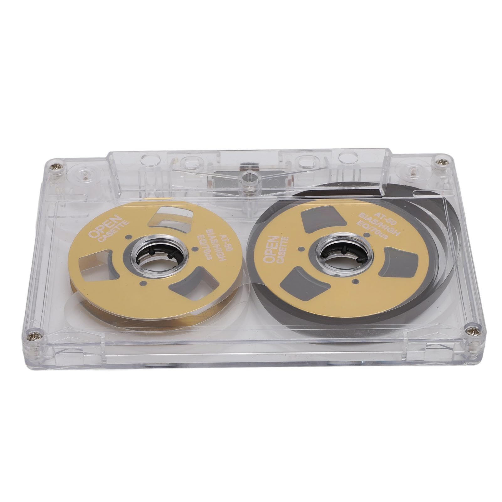 Cassette Audio Vierge Professionnelle 50 Minutes Bobine Compacte pour Enregistrement