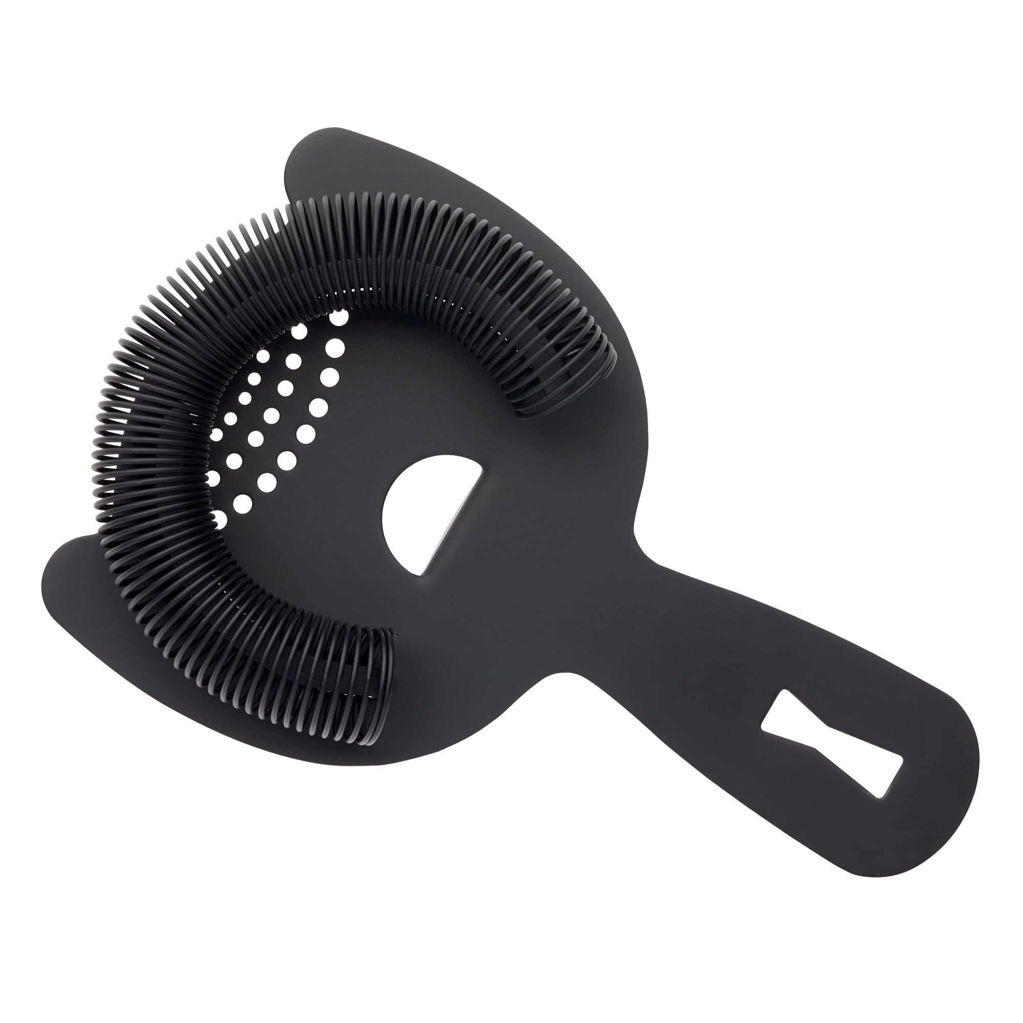 Barfly Heavy Duty Spring Bar Strainer w/2 Prongs / Matte Black / Bar Strainer Bar Strainers