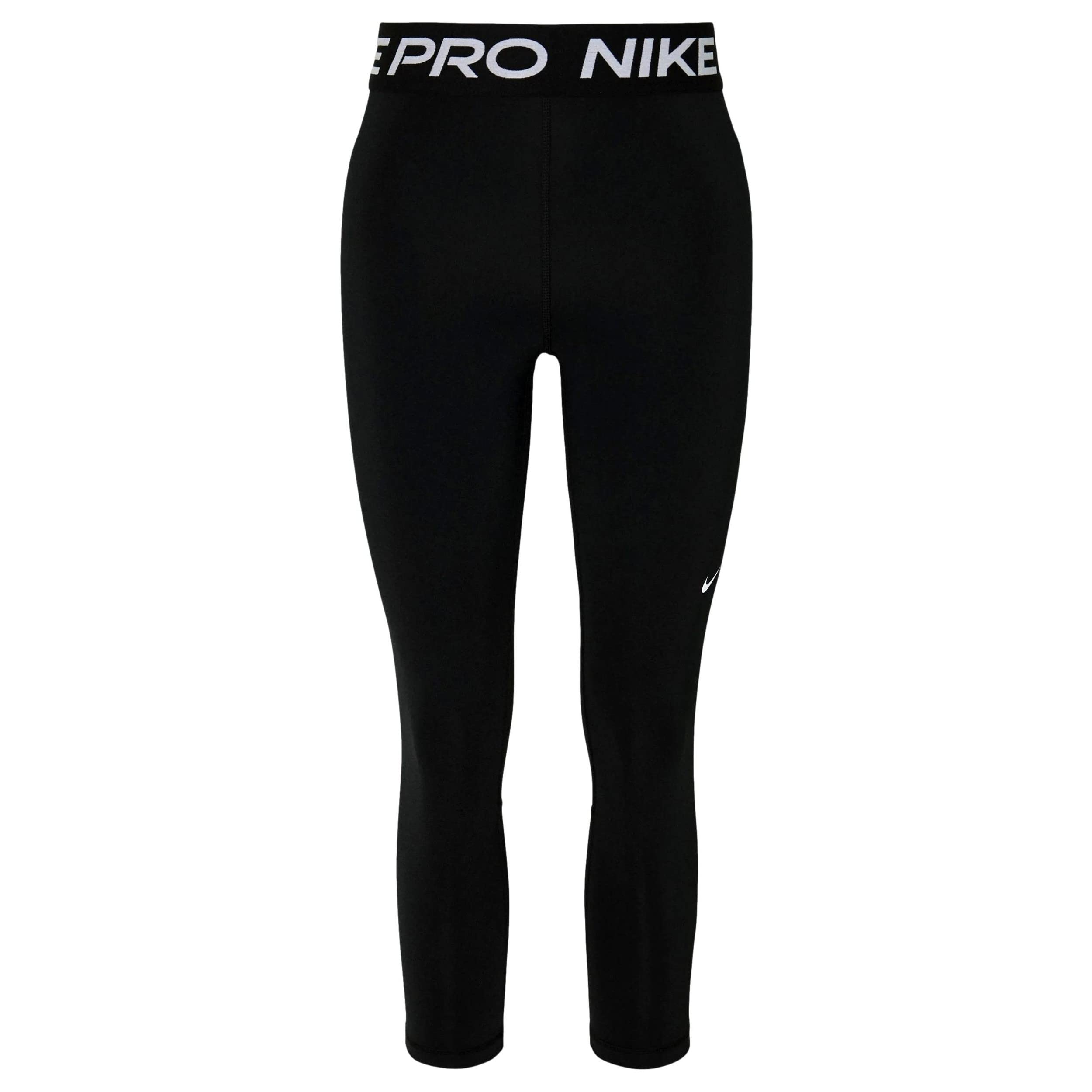 NIKE CZ9803 W NP 365 Tight Crop Leggings Women's Black/White XS