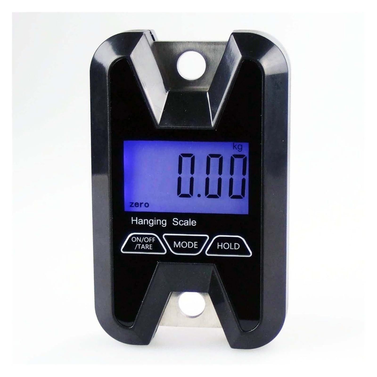 Bilancia sospesa, Bilancia digitale portatile da gru da 60 kg e 20 g, misuratore di peso industriale, bilancia con gancio di sospensione LCD e tenuta di picco