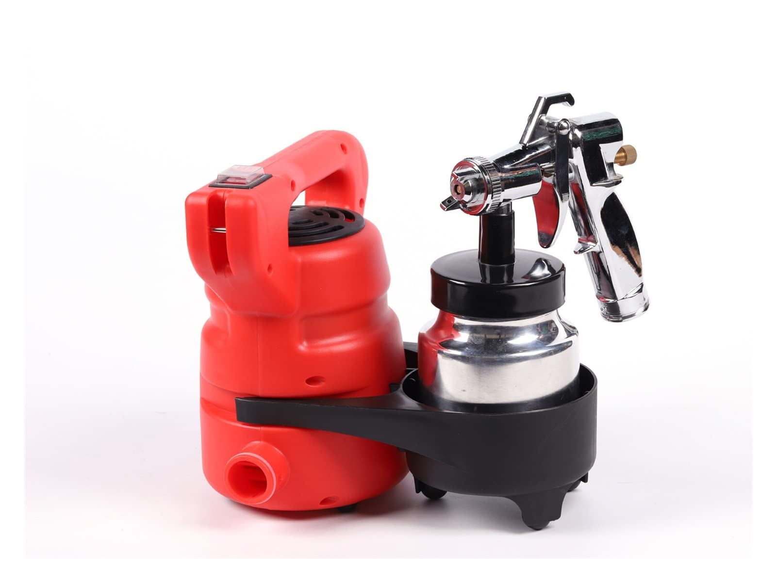 Pistolet do malowania natryskowego Wszystkie aluminiowe pistolet natryskowy o dużej mocy przenośna maszyna do farby w sprayu majsterkowanie Elektryczny pistolet do pistoletu