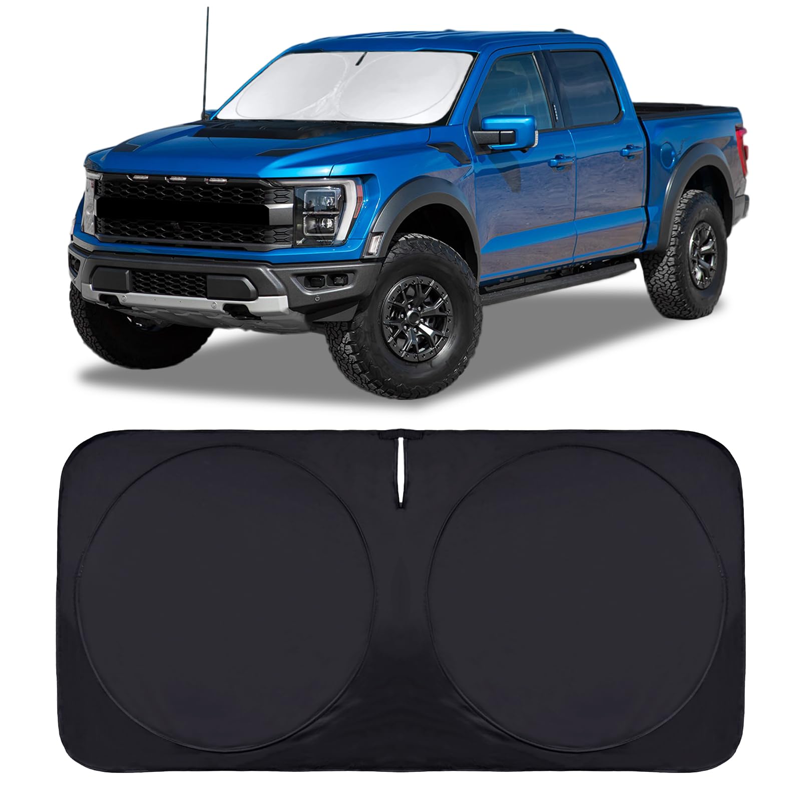 Windshield Sun Shade for Ford F150 F-150 2015-2024 2025 2026 Sunshade