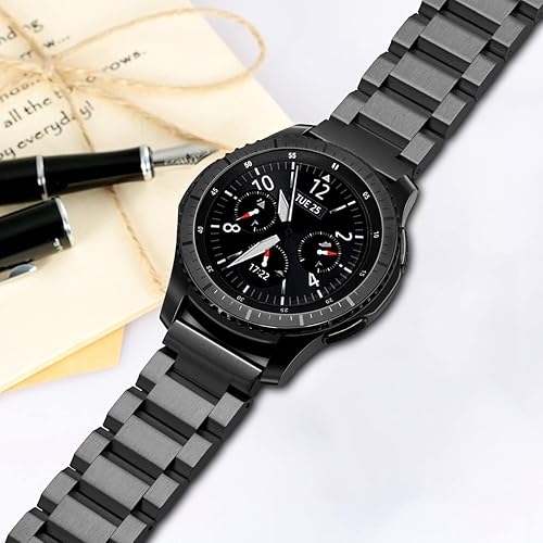 Miniatura 6 de Kai Tian Correa de reloj compatible con Samsung Galaxy Watch de 1.81 pulgadas  Galaxy Watch Gear S3 FrontierGear S3 Classic Galaxy Watch 3 1.772