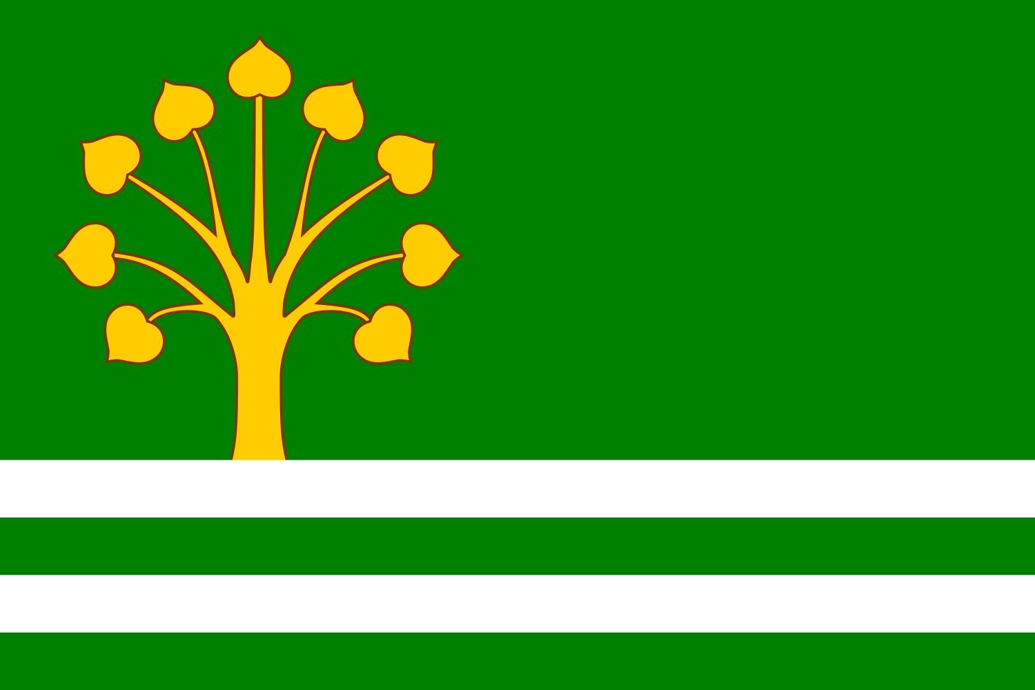 Drapeau Lužec nad Cidlinou drapeau paysage grand format horizontal pour mât