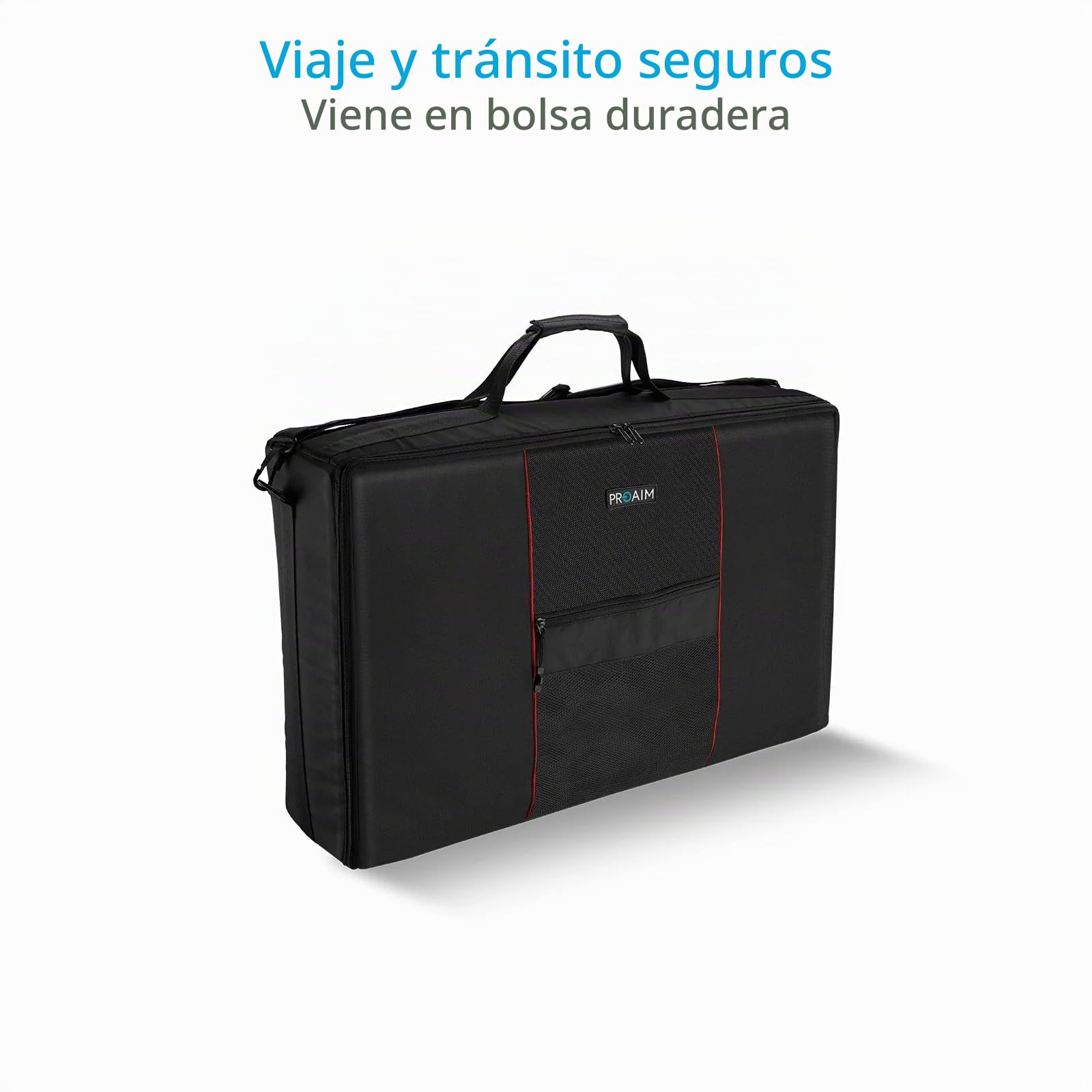 Proaim Fusion Slider Dolly con topes para Cine y vídeo | Funciona sobre raíles y superficies lisas, soporta hasta 45,3 kg y ofrece movimientos suaves de cámara.