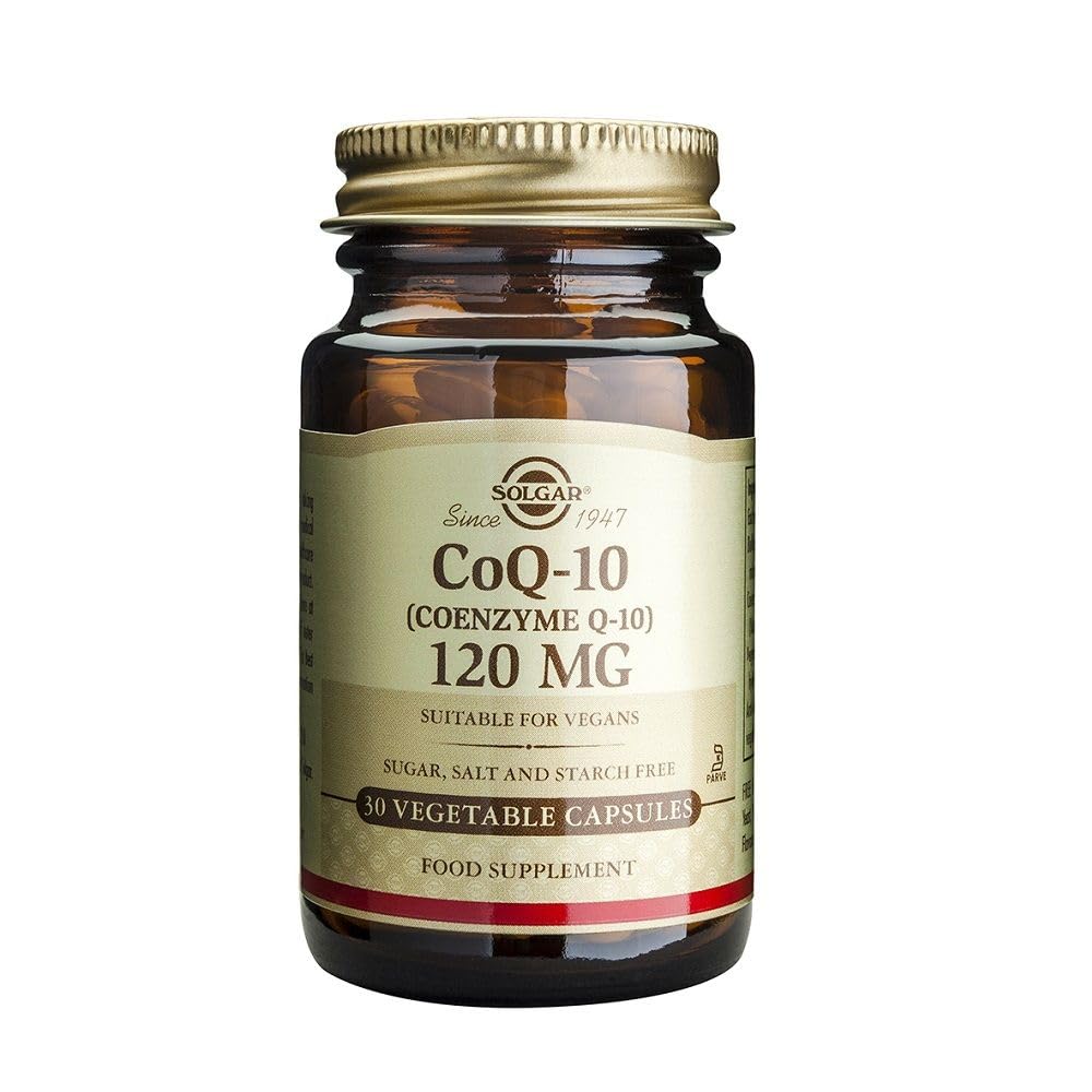 Solgar Coenzima Q10 Vegana 120 mg | 30 Cápsulas Vegetales